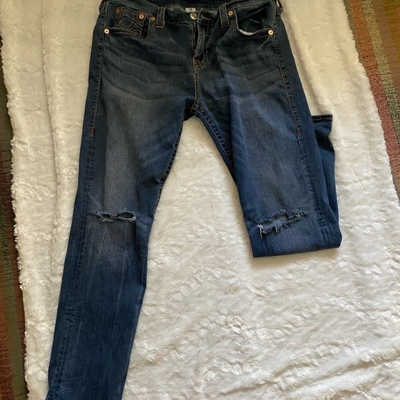 𝅺TRUE Religion Jean Size 31 Woman - Picture 2 of 6